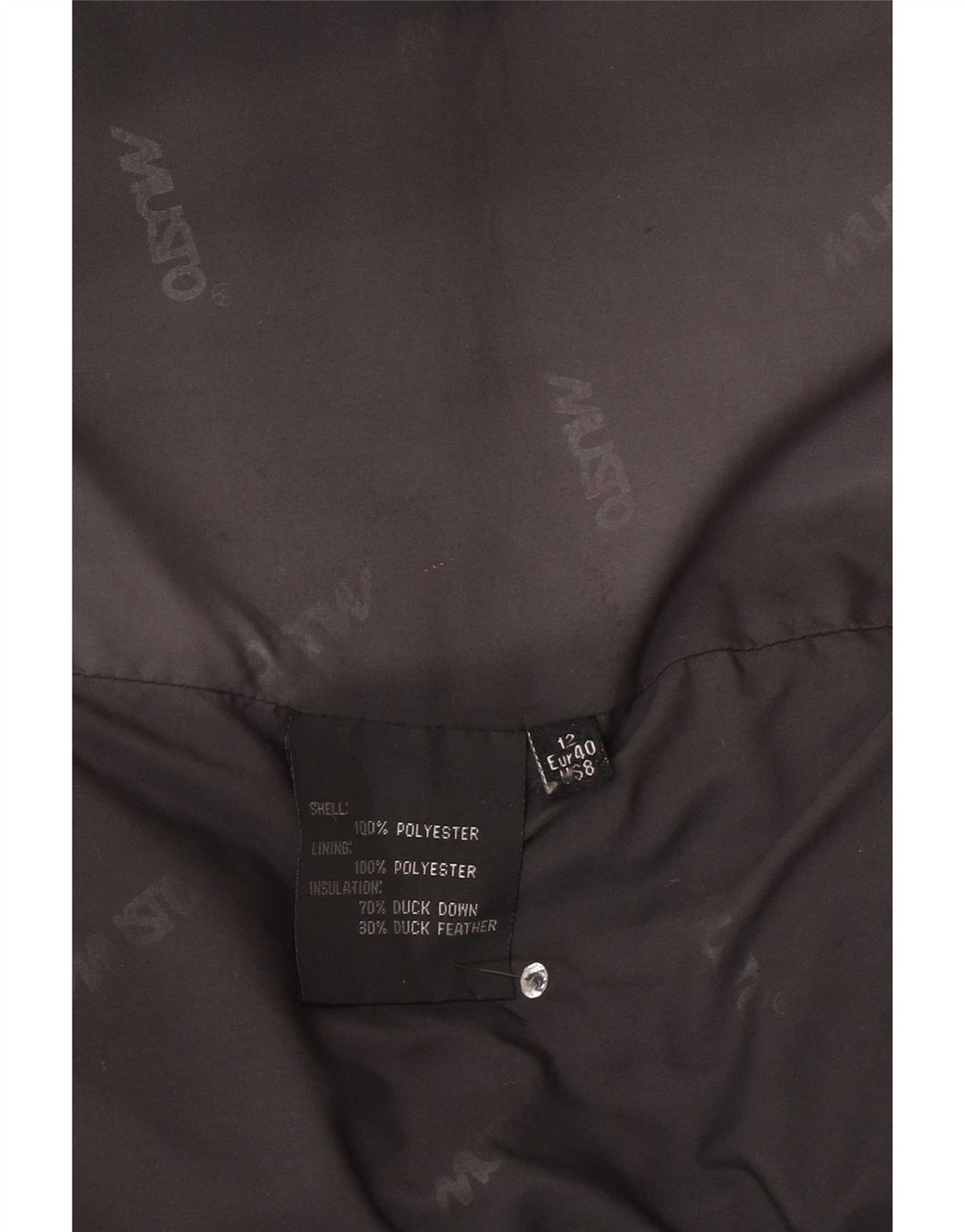 Musto Chaleco acolchado para mujer UK 40 Poliéster verde medio