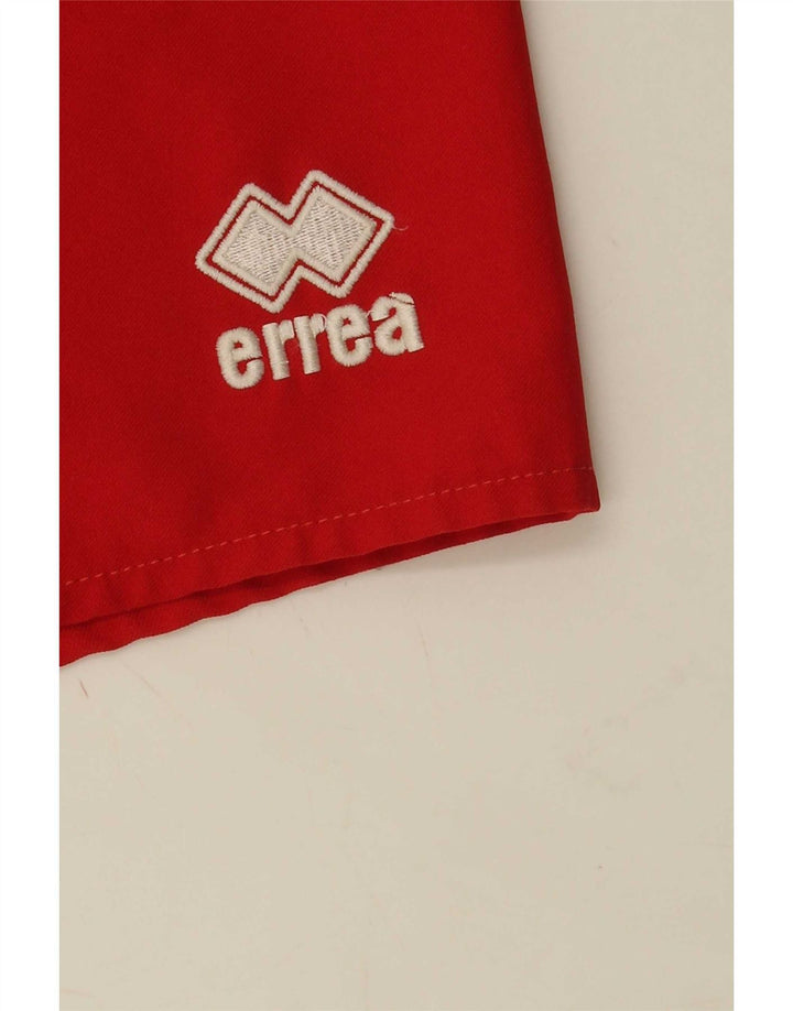 Pantalones cortos deportivos Errea para hombre rojo medio