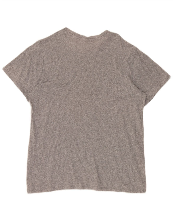 LEVI'S Camiseta gráfica para hombre Top grande de algodón gris