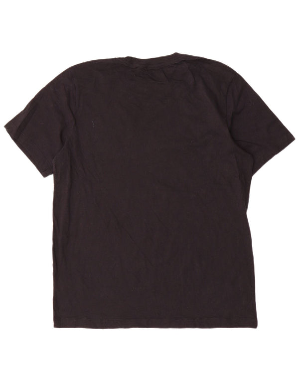Nike - Camiseta para hombre, talla grande, color negro, algodón