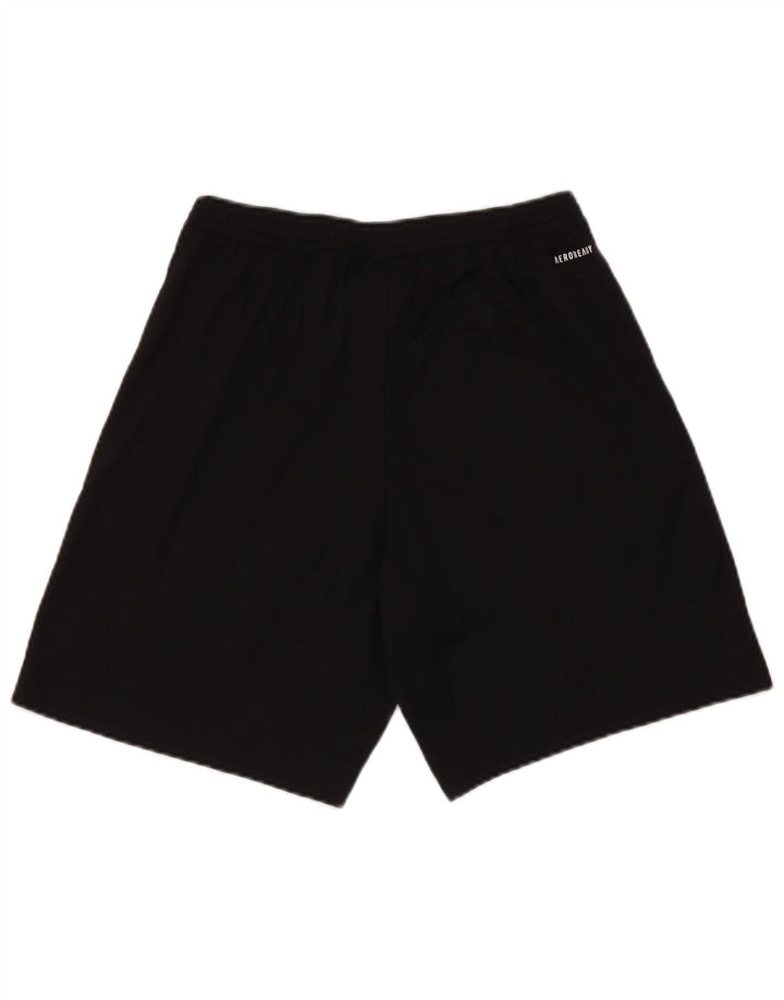 Adidas Hombre Aeroready Graphic Sport Shorts Pequeño Poliéster Negro