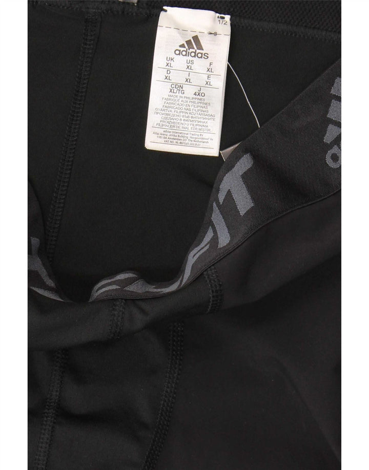 Adidas Mens Climalite Graphic Leggings XL Negro Poliéster