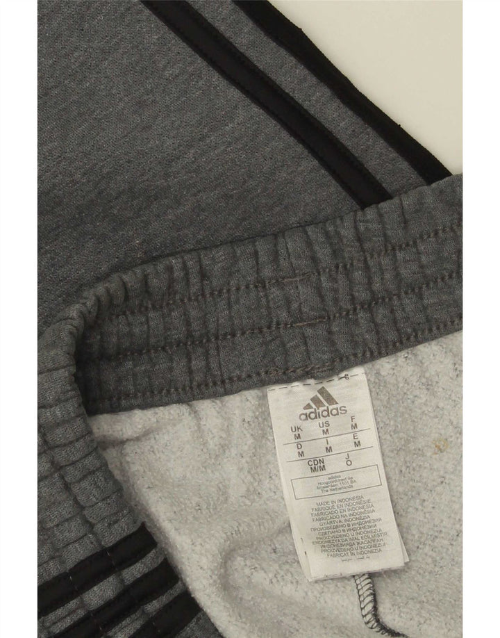 Adidas Hombre Pantalones De Chándal Joggers Gris Medio Algodón