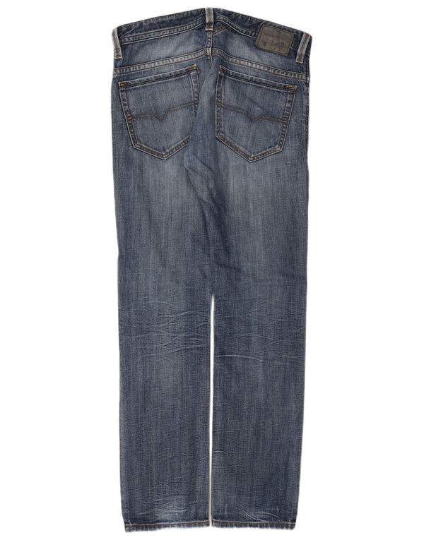 Diesel Hombre Thavar Slim Fit Vaqueros Pitillo W31 L30 Algodón Azul