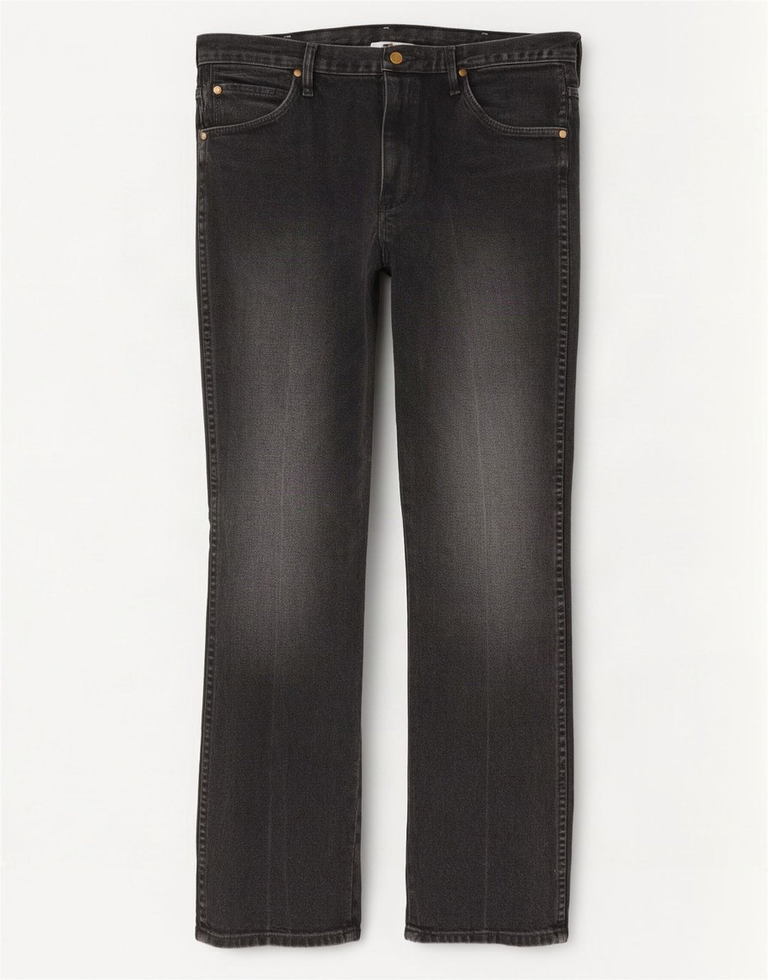 Wrangler Vaqueros rectos para hombre W33 L32 Algodón gris