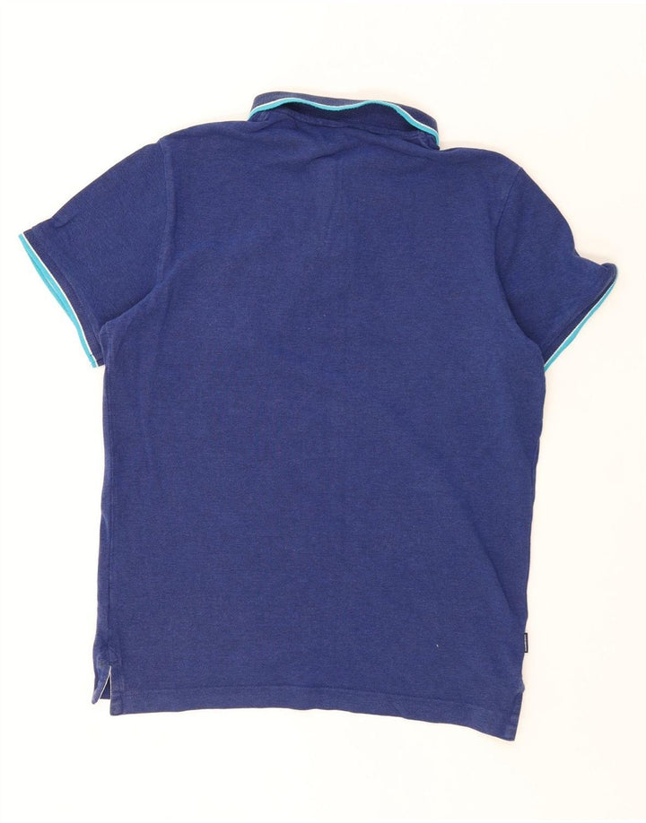 Superdry Polo Hombre XL Algodón Azul
