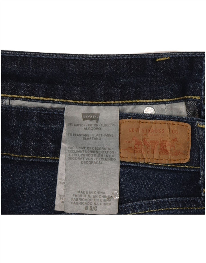 Levi's Jeans Slim para Mujer US 8 Medium W30 L29 Algodón Azul Marino