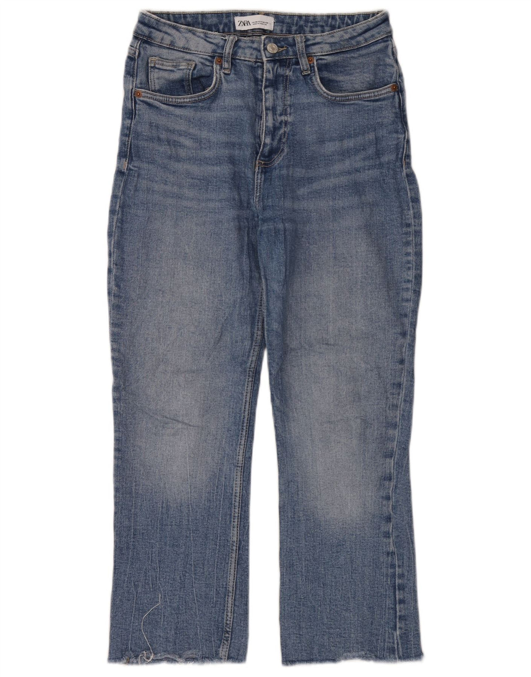 Zara Vaqueros Bootcut Mujer EU 36 XS W26 L25 Azul