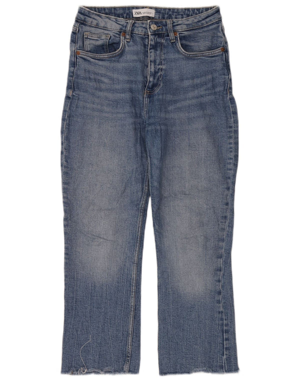 Zara Vaqueros Bootcut Mujer EU 36 XS W26 L25 Azul