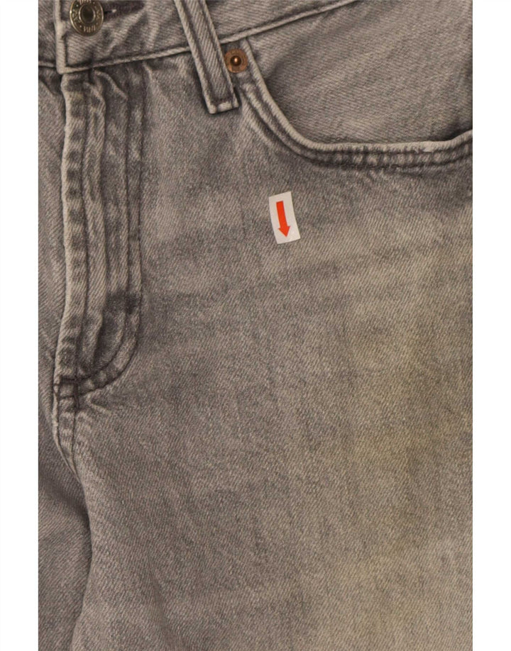 Zara Jeans Bootcut Mujer EU 36 XS W26 L33 Algodón Gris