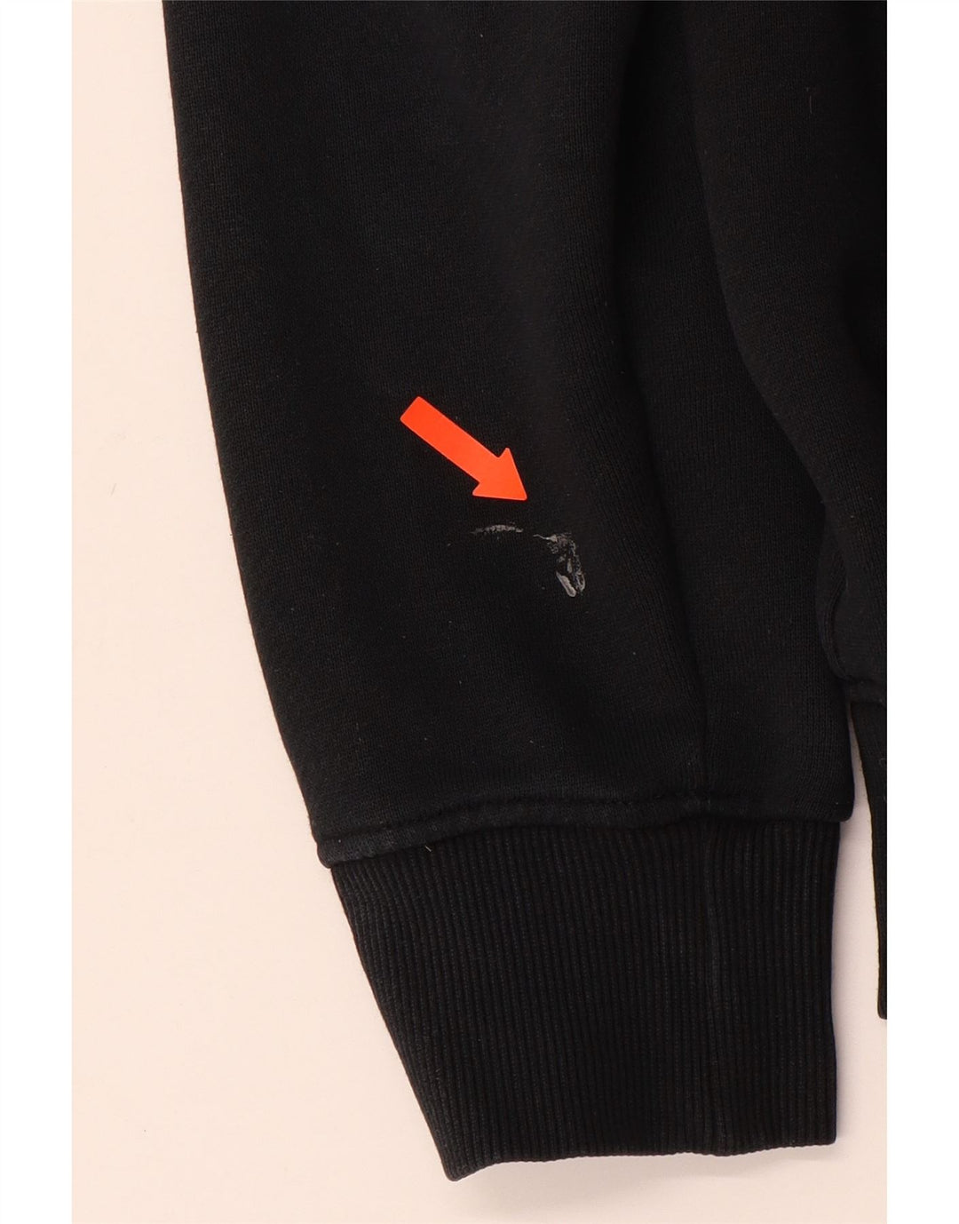 NEW BALANCE Sudadera extragrande con estampado gráfico para mujer UK 10 Small Black