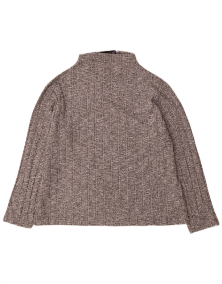 Marks & Spencer - Camiseta de manga larga para mujer, talla 48, 2XL, viscosa gris