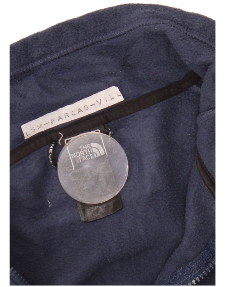 The North Face Chaqueta polar con forro para hombre Reino Unido 40 Grande Poliéster azul marino