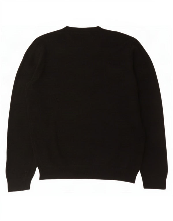 Marks & Spencer Suéter con Cuello en V para Hombre Grande Acrílico Negro