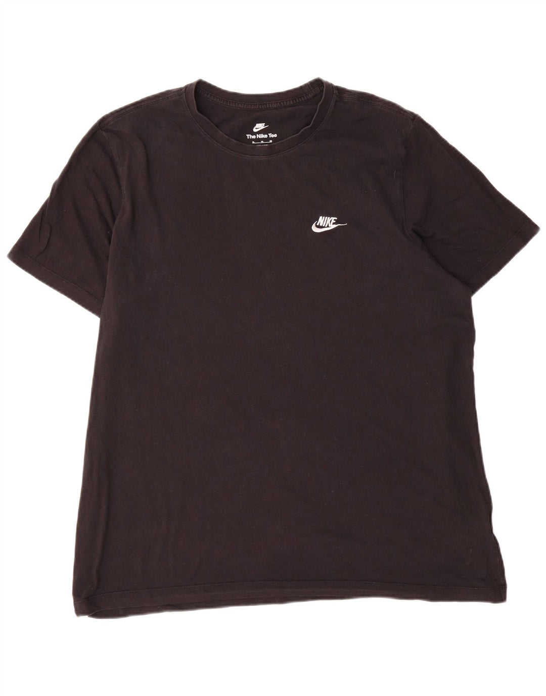 Camiseta Nike Hombre Top XL Algodón Negro