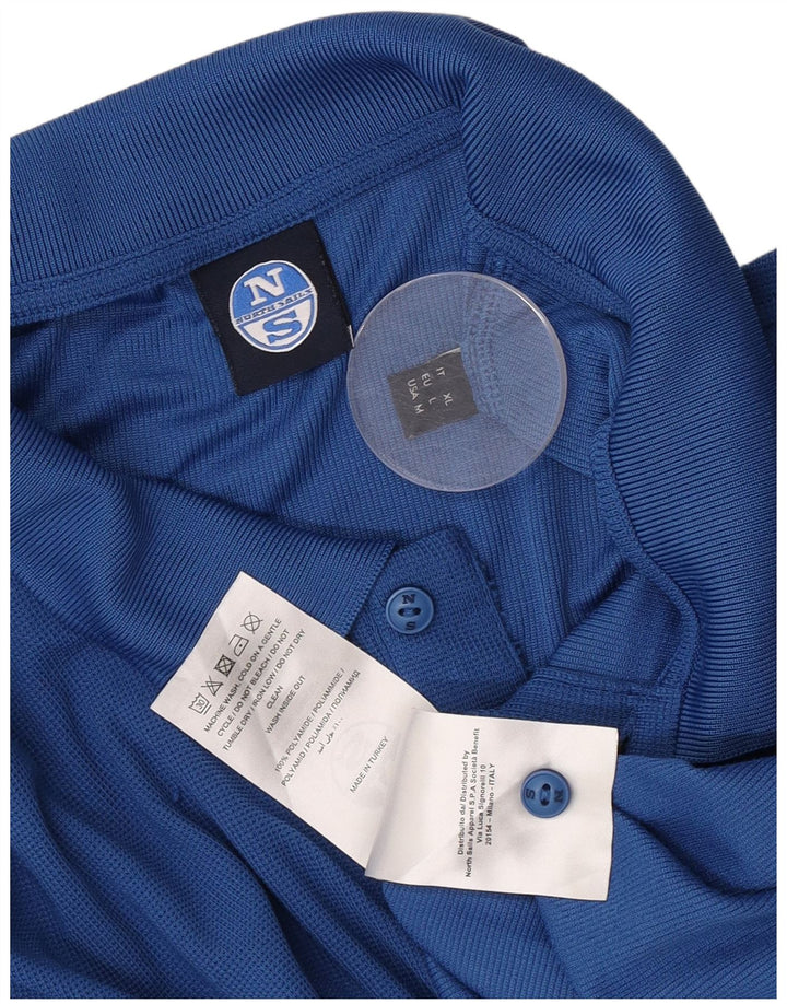 Polo North Sails Hombre Grande Poliamida Azul