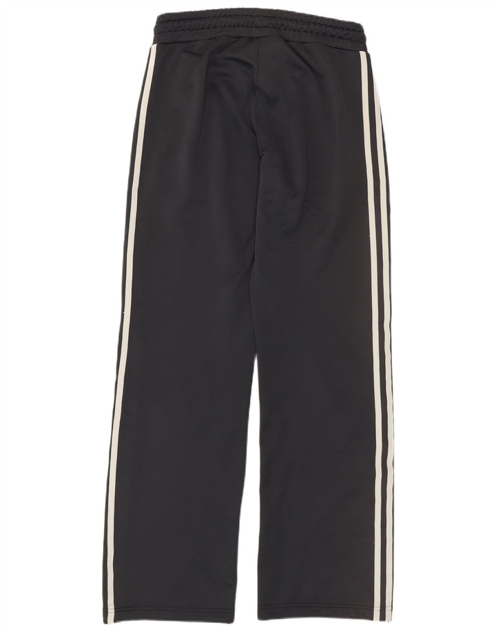 Adidas Mujer Chándal Pantalones UK 10 Pequeño Gris Poliéster