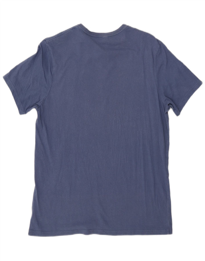 Jack Wills - Camiseta de corte clásico para hombre, color azul medio, algodón