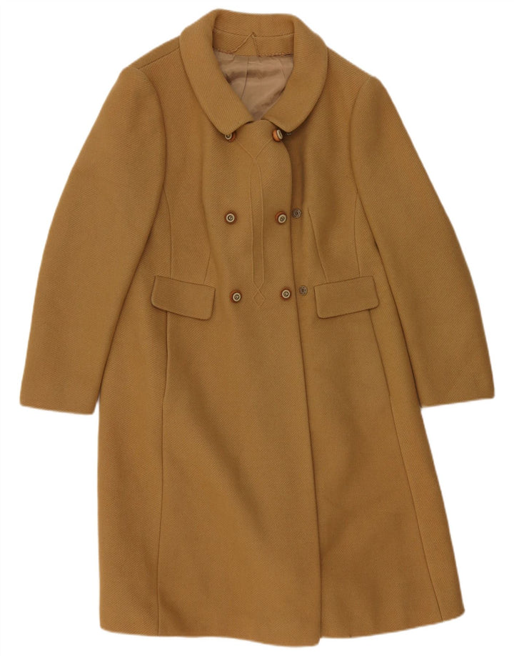 Arezia Abrigo de doble botonadura para mujer UK 44 Medio Beige