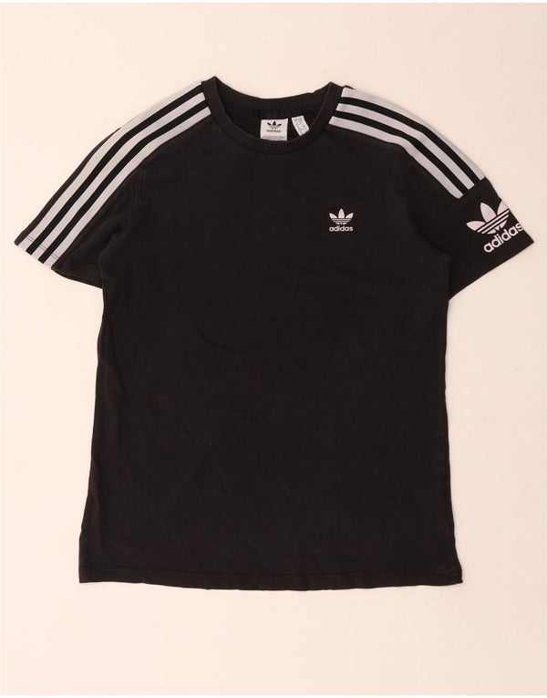Adidas Camiseta gráfica para mujer Top UK 10 Small Black