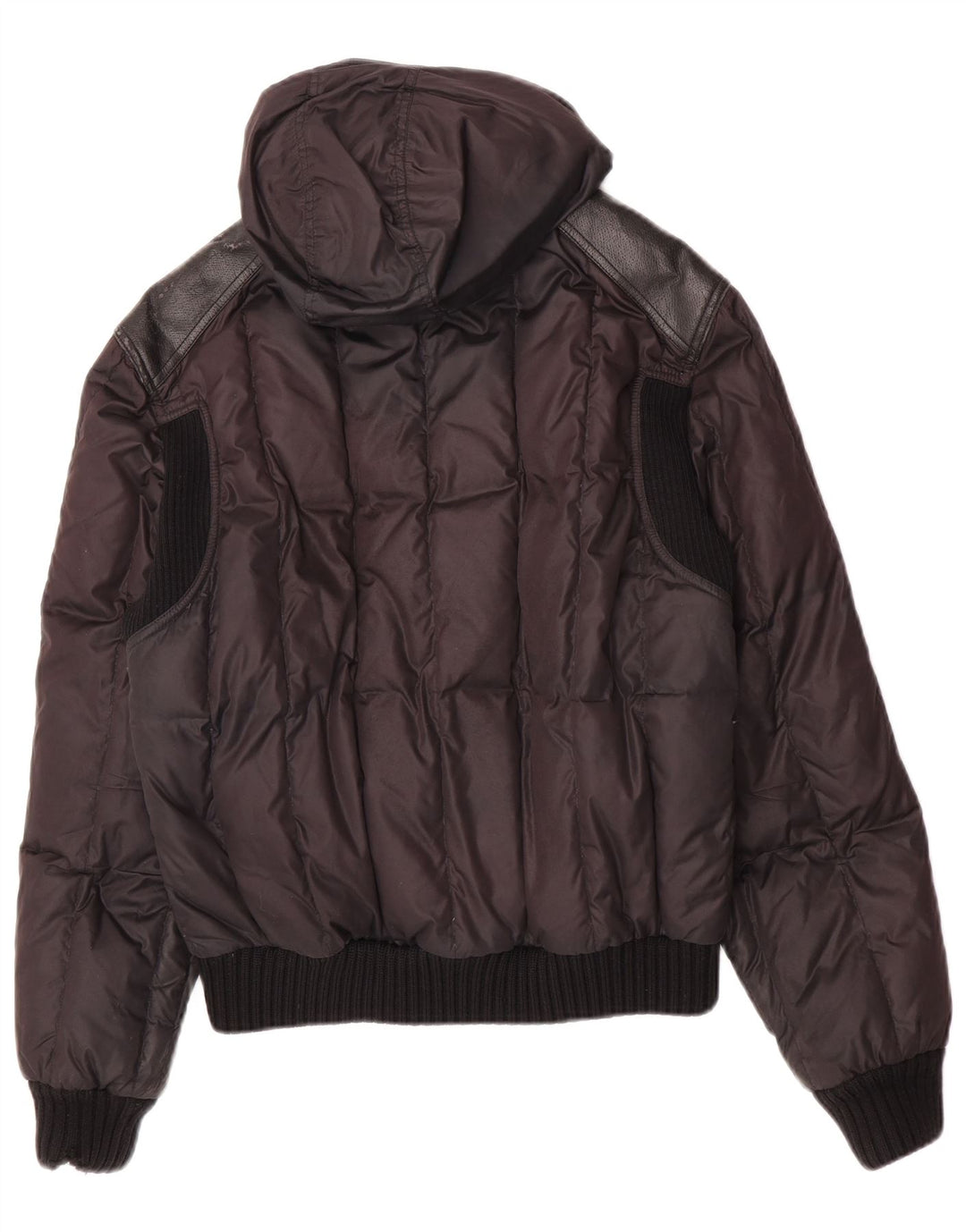 Refrigiwear Chaqueta acolchada con capucha Cruz para hombre UK 38 Poliéster negro mediano