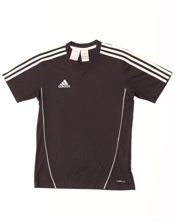 Adidas Mens Climalite Camiseta Top XS Negro Poliéster