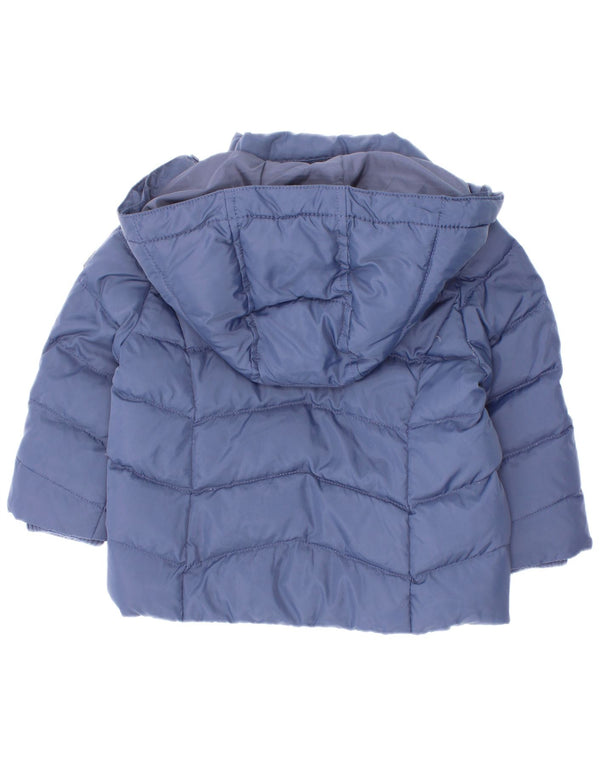 Tommy Hilfiger Chaqueta acolchada con capucha para bebé niño 12-18 meses Azul marino
