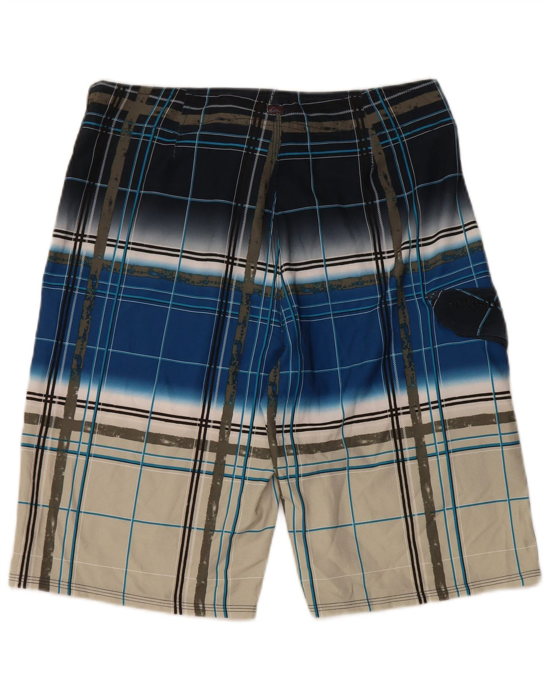 Bañador Quiksilver Hombre Mediano Cuadros Multicolor Poliéster