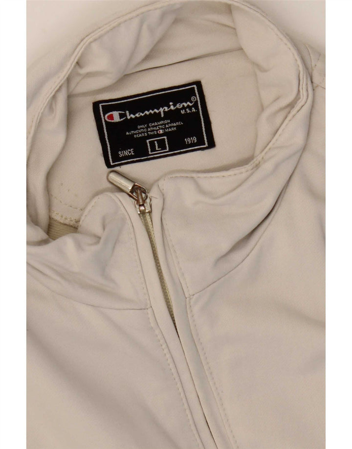 Champion Chaqueta de Chándal para Mujer UK 16 Large Off White
