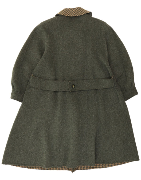 Abrigo vintage para mujer IT 44 Verde medio
