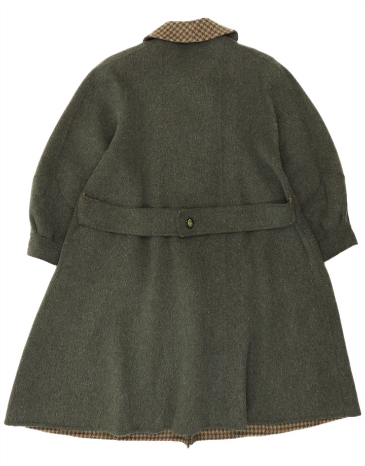 Abrigo vintage para mujer IT 44 Verde medio