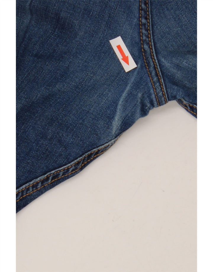 Kangaroo Poo Vaqueros rectos para hombre W36 L32 Algodón azul