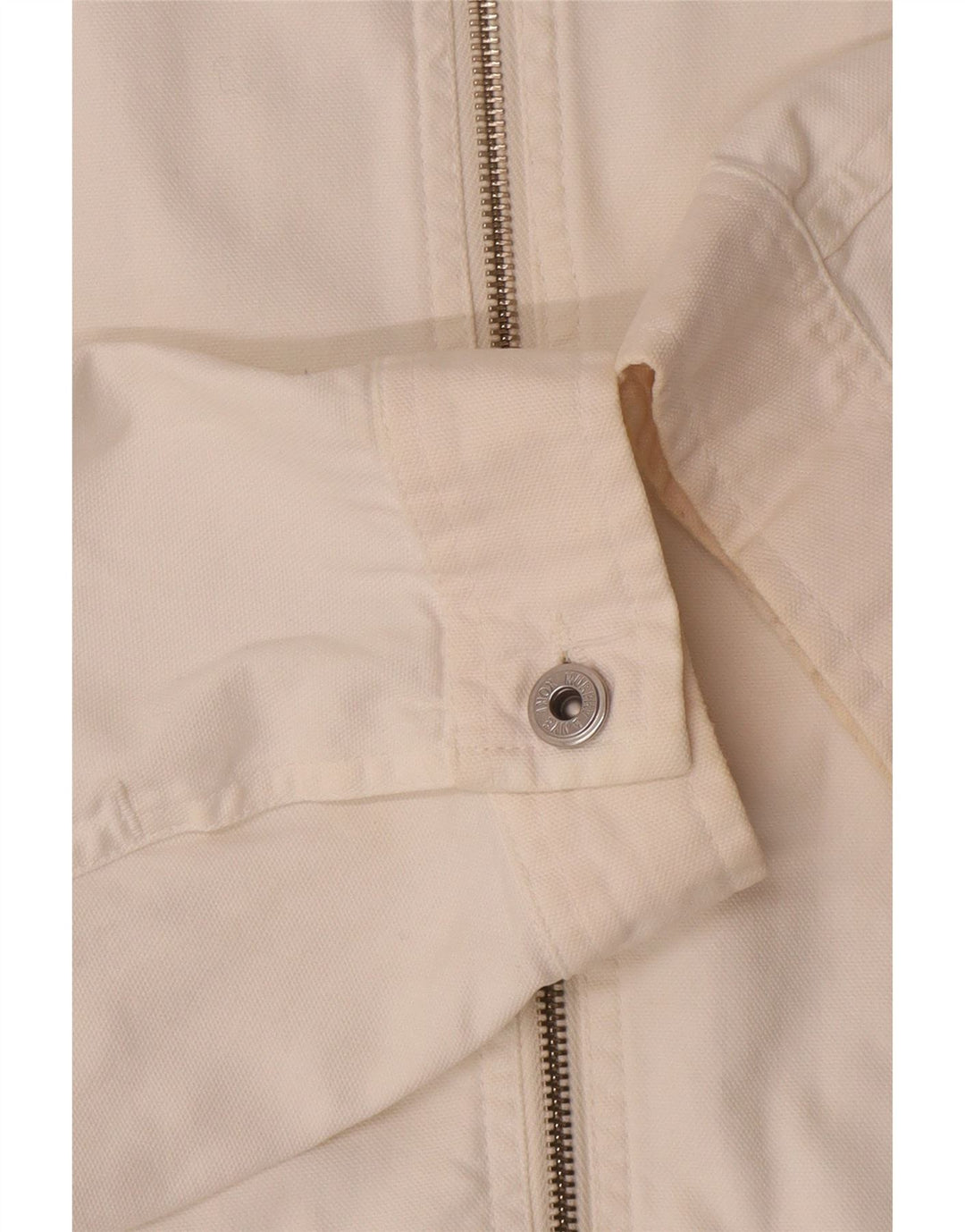 MURPHY & NYE Chaqueta bomber para hombre UK 40 Grande Algodón blanco