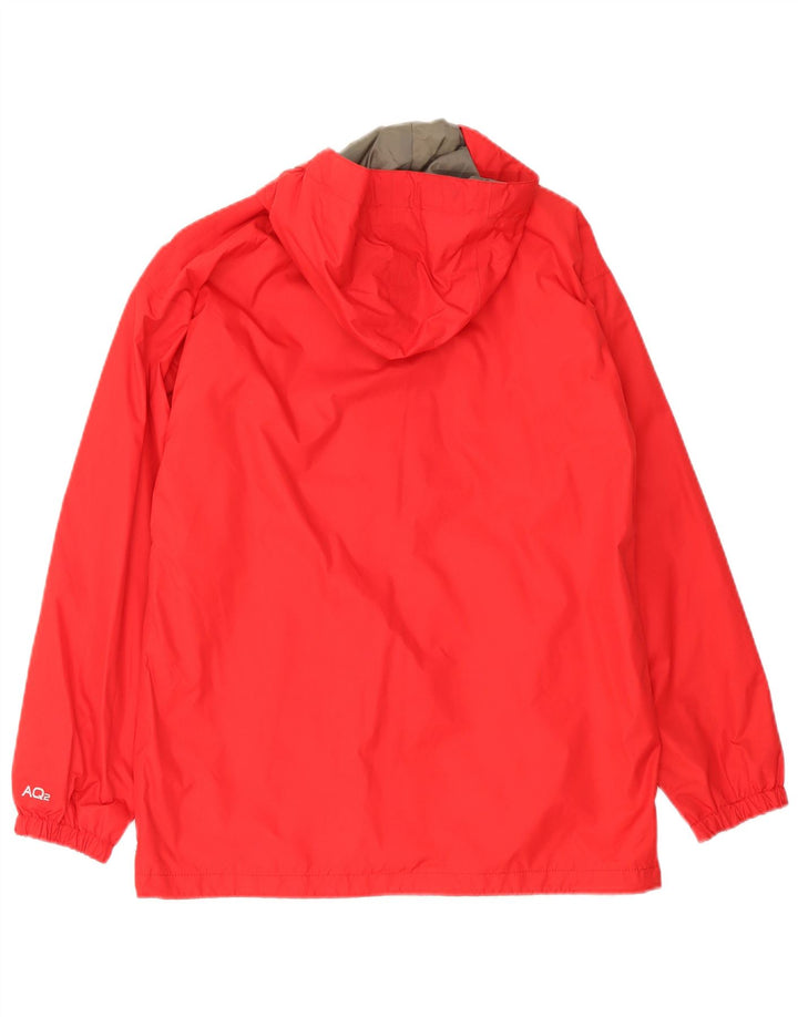 Berghaus Chubasquero con capucha para niños 12-13 años Nylon rojo