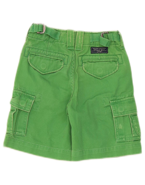 Polo Ralph Lauren Pantalones cortos tipo cargo para bebés de 18 a 24 meses W22 Algodón verde