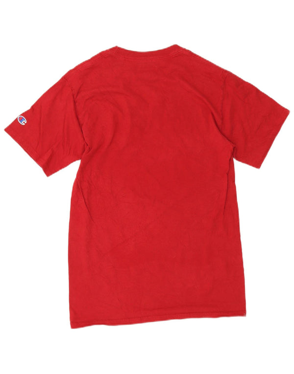 Champion Oklahoma Sooners - Camiseta gráfica para hombre, talla pequeña, algodón rojo