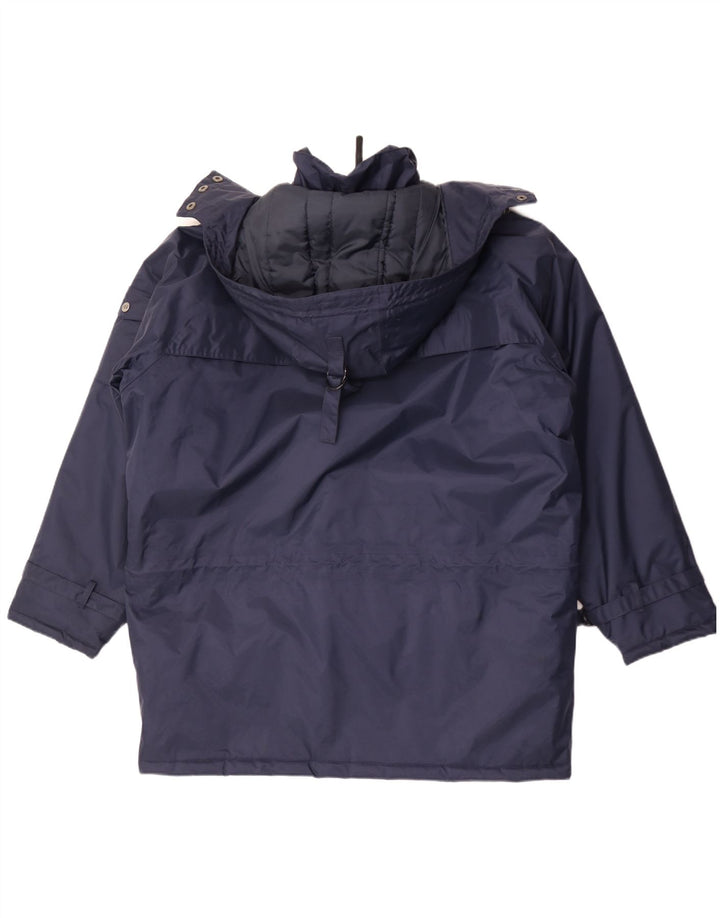 Helly Hansen Abrigo acolchado extragrande con capucha para hombre UK 36 Small Azul marino