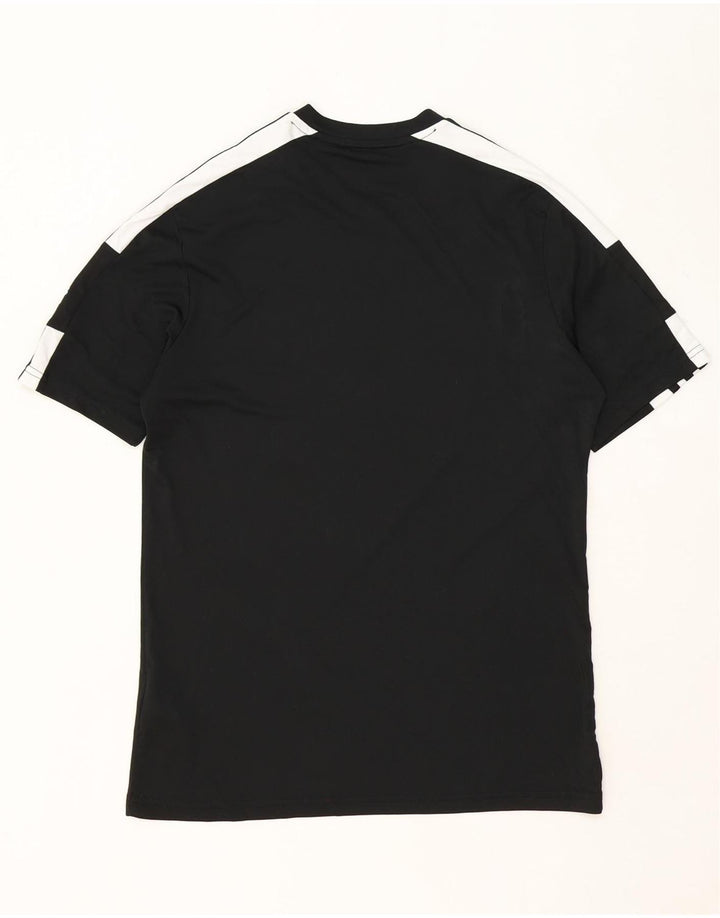 Adidas Hombre Aeroready Camiseta Top Medio Negro Colorblock Poliéster