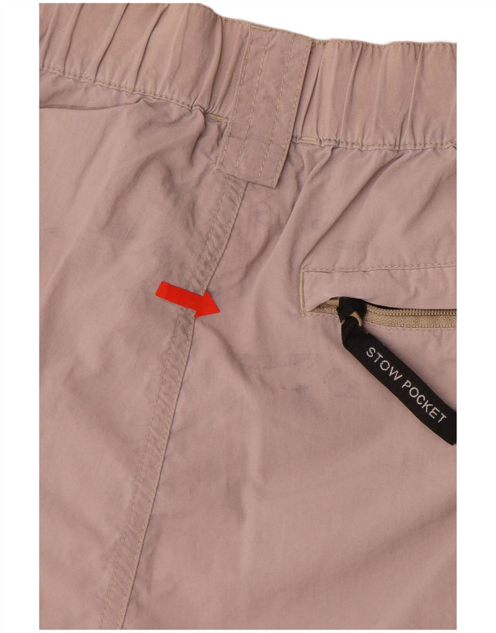 THE NORTH FACE Pantalones cortos tipo cargo para hombre Small W28 Beige Nylon