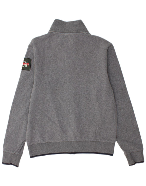 Aeronautica Militare Boys Tracksuit Top Jacket 15-16 Years Large Grey