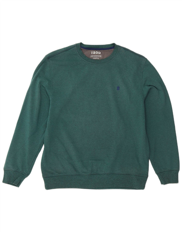 IZOD Sudadera Jumper para Hombre Poliéster Verde Medio