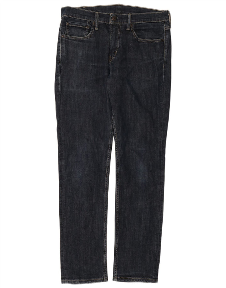 Levi's Hombre 511 Slim Jeans W31 L32 Algodón Azul Marino