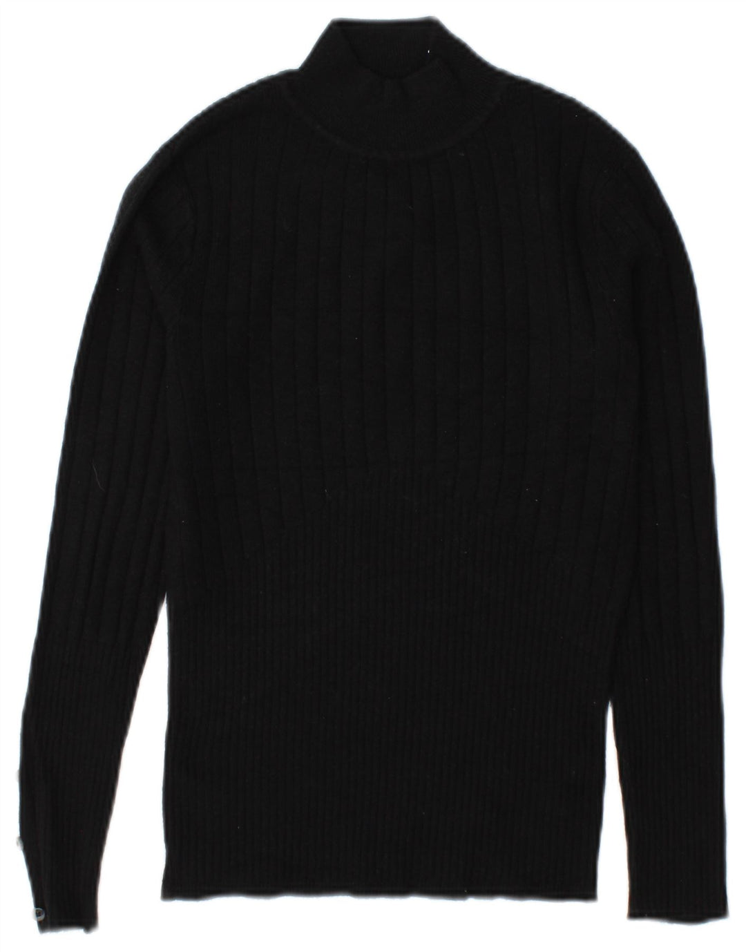Marks & Spencer Suéter con Cuello Alto para Mujer UK 8 Small Negro
