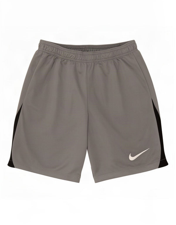 Pantalones cortos deportivos ajustados Dri Fit para hombre Nike Poliéster color block gris pequeño