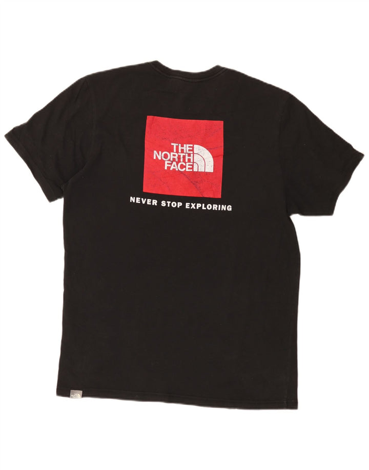 The North Face Camiseta gráfica para hombre Top Medium Black Cotton
