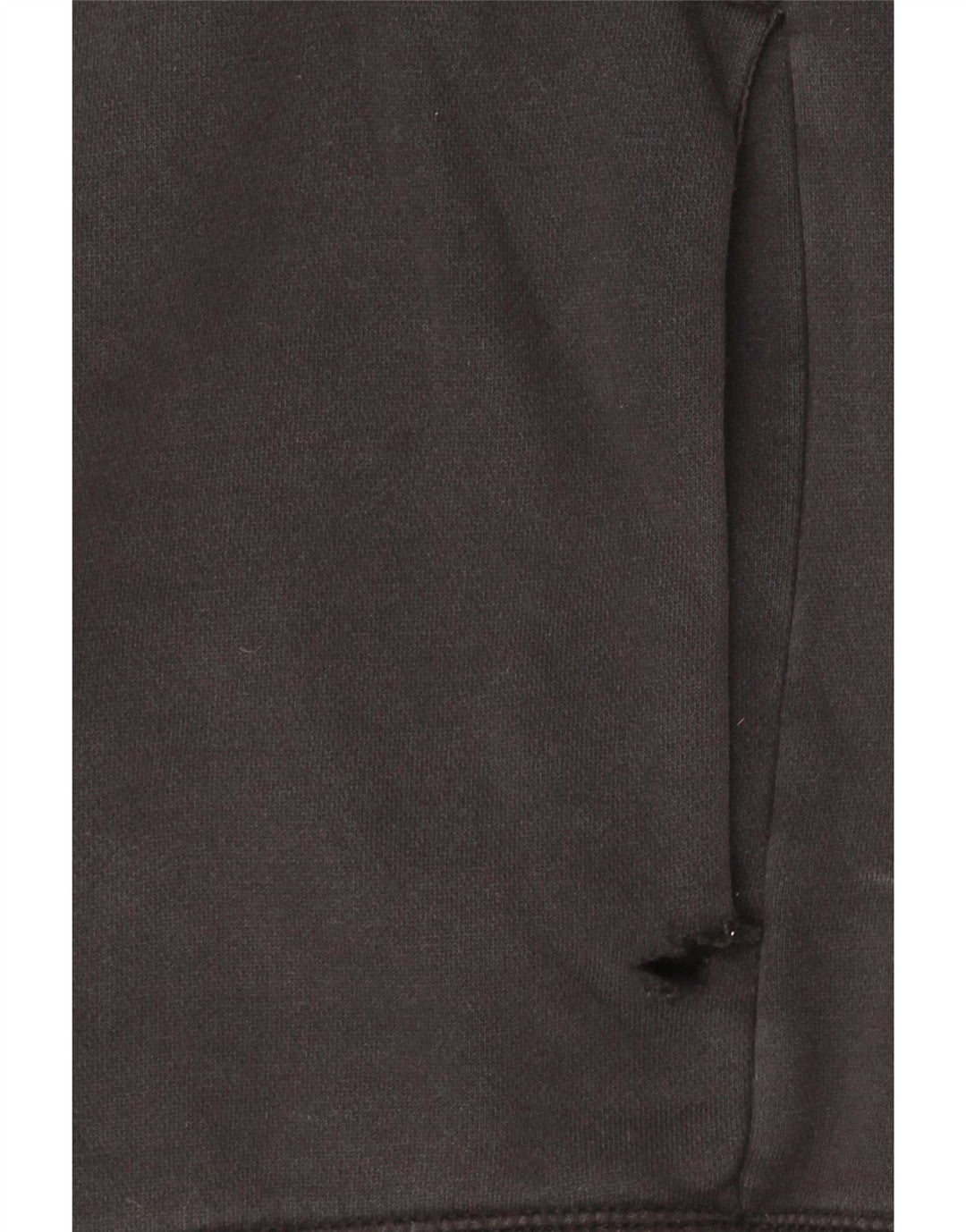 Jordan - Sudadera con capucha y cremallera para hombre, tamaño mediano, algodón negro