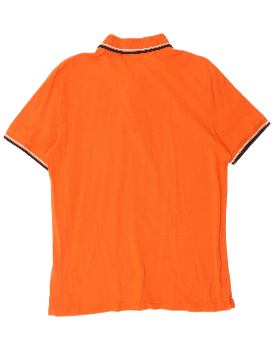 DIADORA Polo Hombre Grande Naranja Algodón