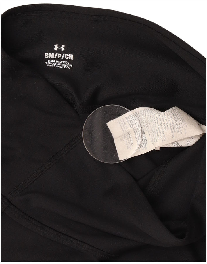 Under Armour Leggings para mujer UK 10 Small Poliéster negro
