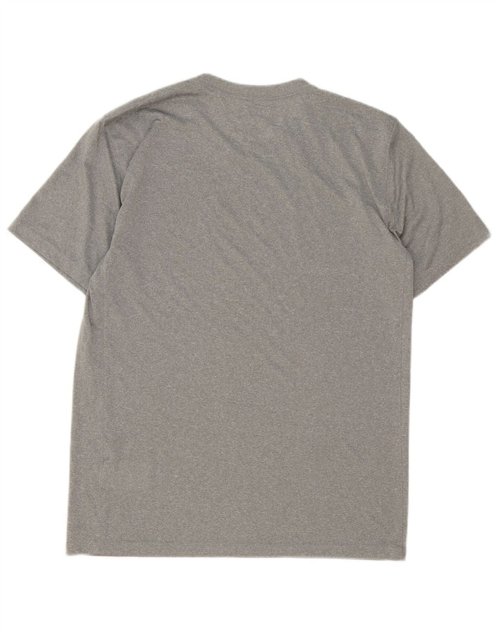 Camiseta Nike Dri Fit para hombre Top poliéster gris medio