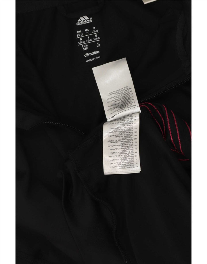 Adidas Climalite - Chaqueta de chándal extragrande para mujer, talla 8/10, color negro